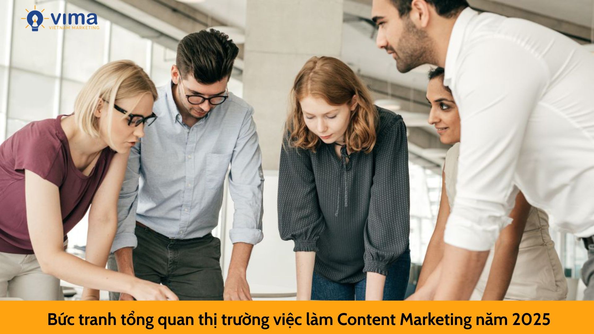 Bức tranh tổng quan thị trường việc làm Content Marketing năm 2025
